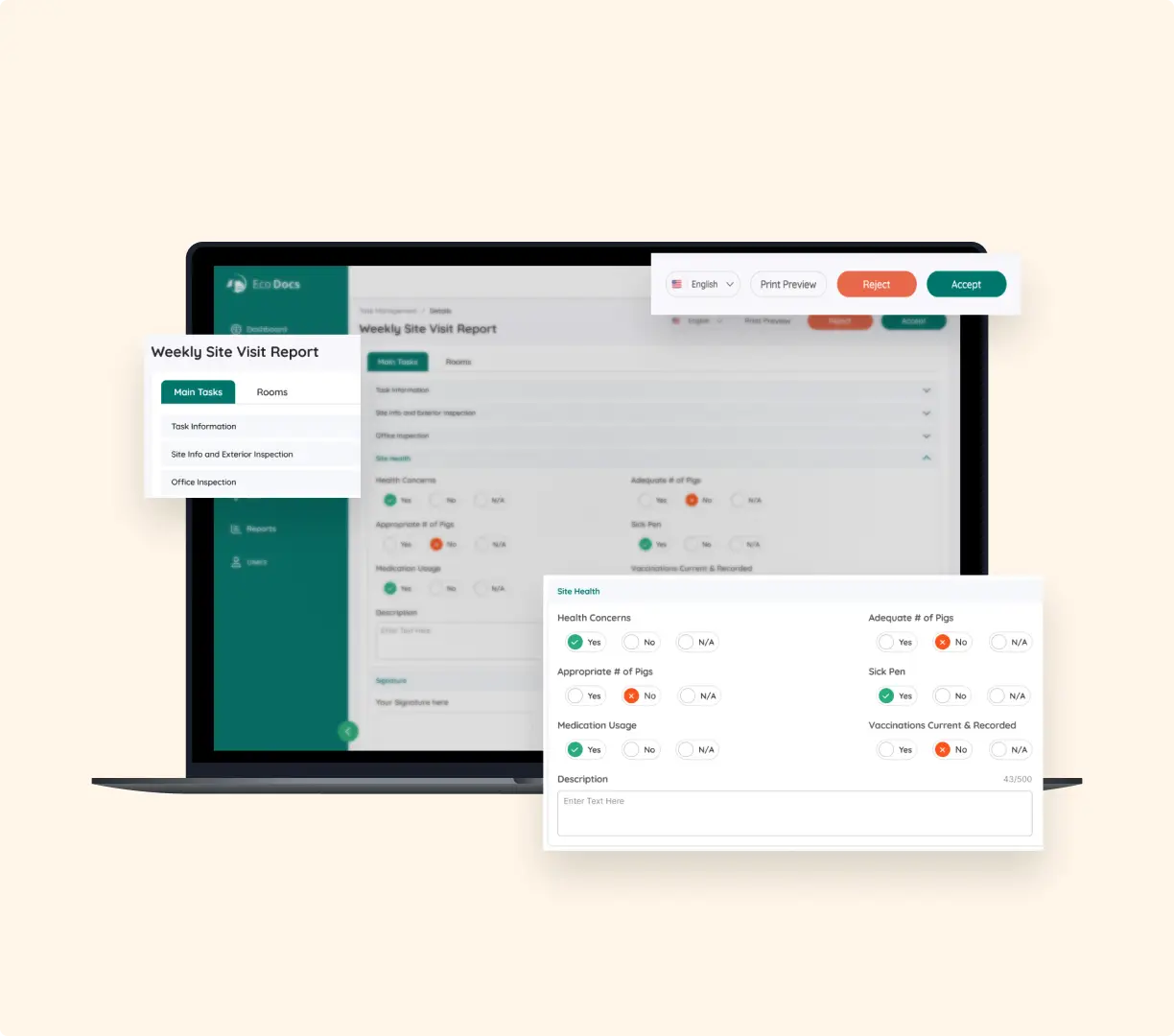 Image illustrating how USDA compliance can be managed efficiently digitally