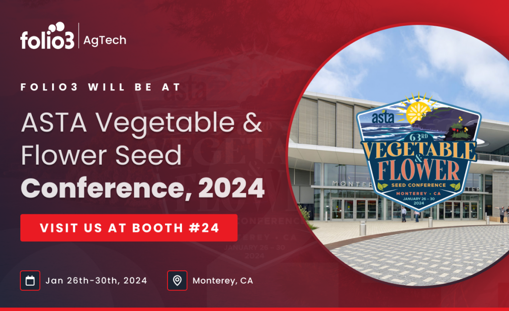 Folio3 Agtech Exhibit at ASTA Vegetable & Flower Seed Conference 2024