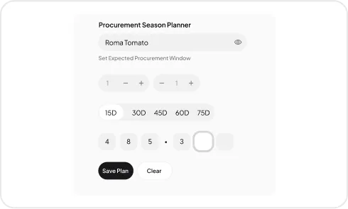 Image of Seasonality-Based Procurement