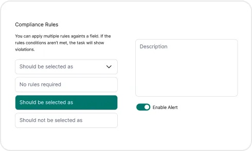 image of compliance & traceability