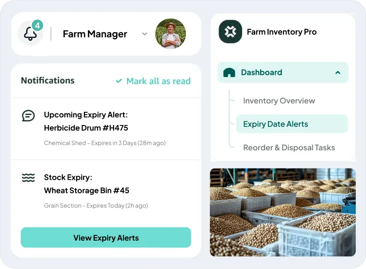image showcasing the activities in inventory management