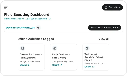Image of Offline Mode with Auto Sync