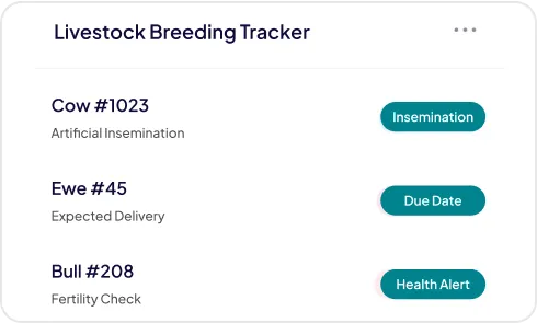 Image of Breeding History Tracker