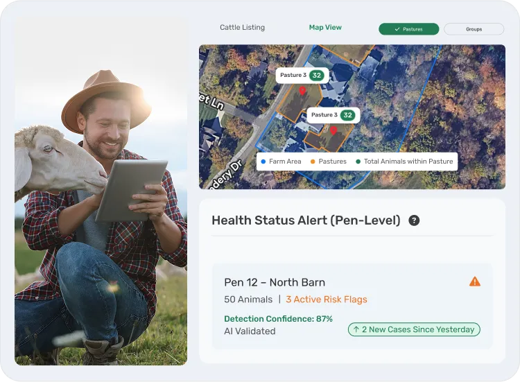 image showcasing activities in Pen & Herd Management