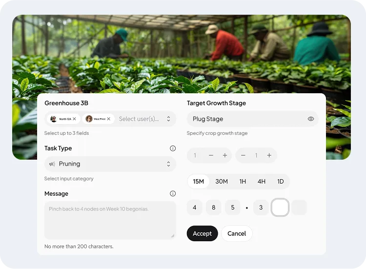 image of production & labor management