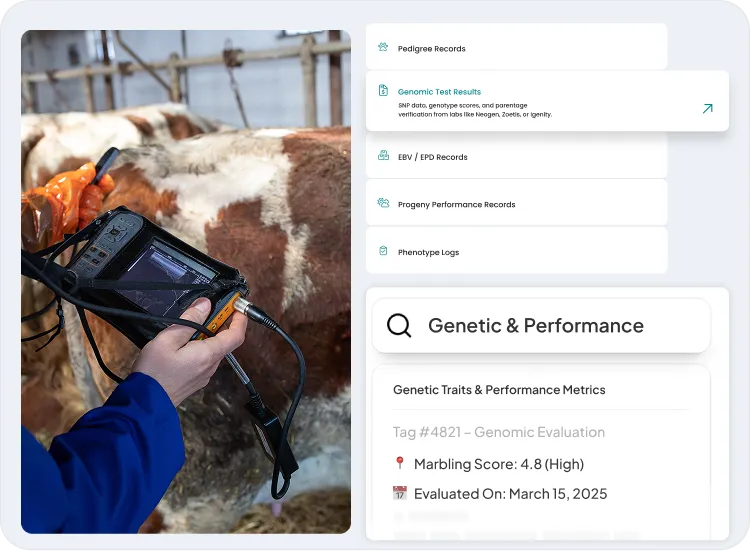 image shocasing activities in genetic & performance records