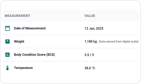 image of measurement capture