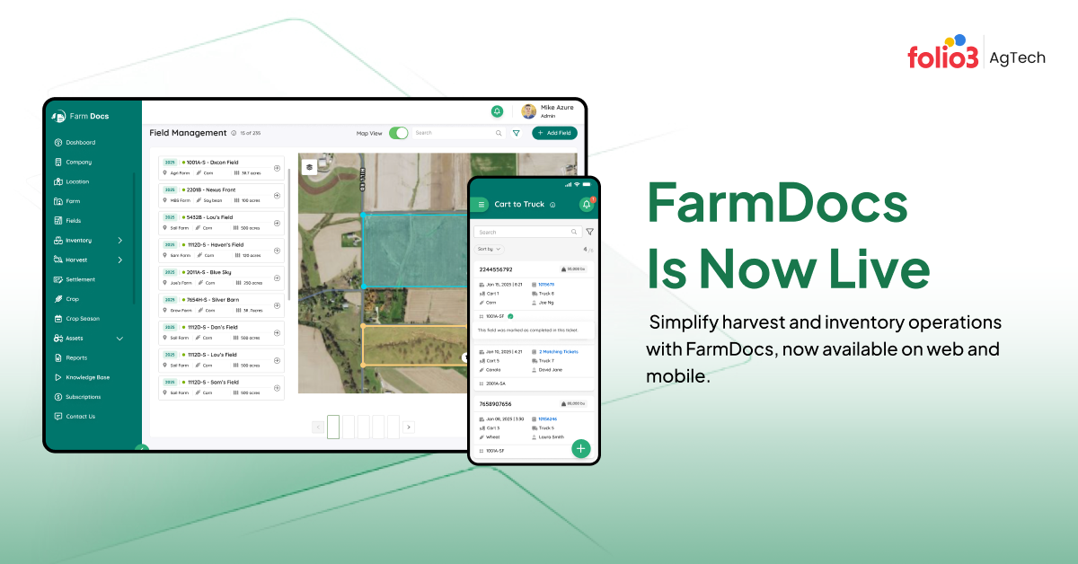 farmdocs harvest management