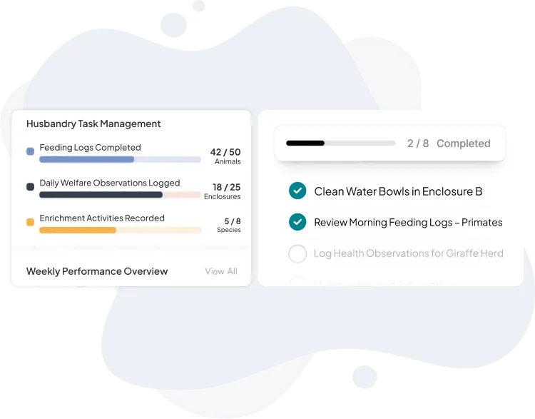 image of husbandry & daily care