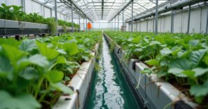 aquaponics greenhouse