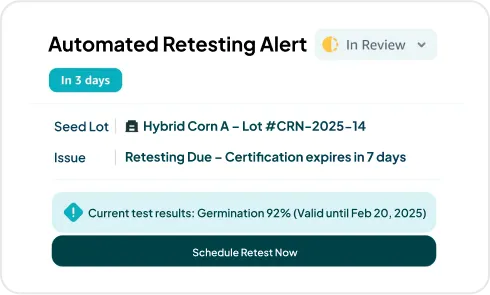 image of Automated Retesting Alerts