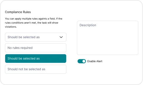 image of compliance & traceability