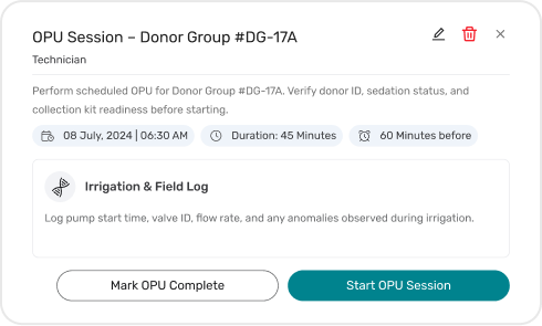 image of Digital OPU Session Capture