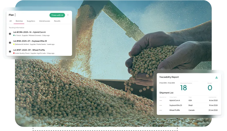 image of lot seed tracking