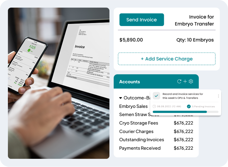 image showcasing finance & billing