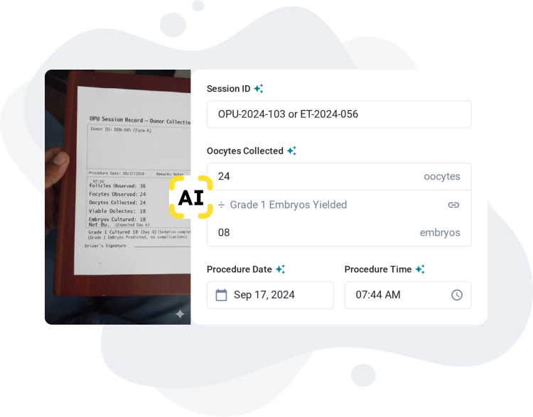 image of paper logs to digital records