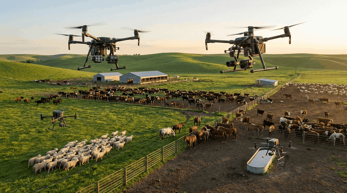 drones for livestock management