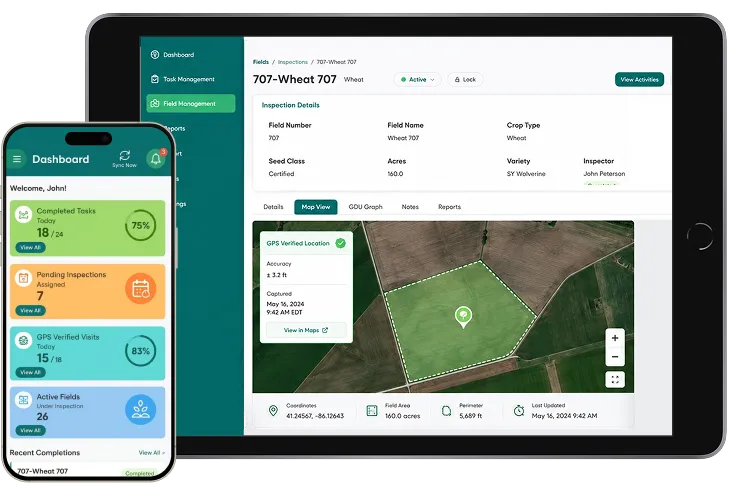 Indiana Crop Improvement Association Takes Crop Field Inspections Fully Digital